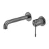 Nero Opal Wall Basin/Bath Mixer Graphite