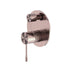 Nero Opal Shower Mixer With Divertor Brushed Bronze