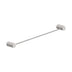 Nero Opal Single Towel Rail 600mm Brushed Nickel