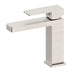 Nero Celia Straight Basin Mixer Brushed Nickel