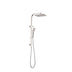 Nero Celia Shower Set Square Head Brushed Nickel