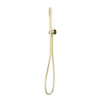 Nero Round Shower Bracket Brushed Yellow Gold