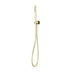 Nero Round Shower Bracket Brushed Yellow Gold
