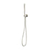 Nero Round Shower Bracket Brushed Nickel