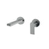 Nero Bianca Wall Basin/Bath Mixer 187mm Separate Back Plate Gun Metal