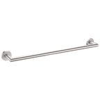 Nero Dolce Single Towel Rail 700mm Brushed Nickel