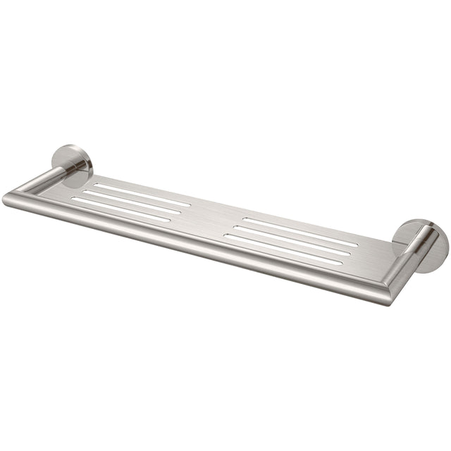 Nero Dolce Metal Shelf Brushed Nickel Bathroom Accessories Nero   