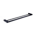 Nero Celia Double Towel Rail 800mm Matte Black
