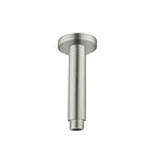 Nero Round Ceiling Arm 100mm Brushed Nickel