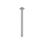 Nero Round Ceiling Arm 300mm Brushed Nickel
