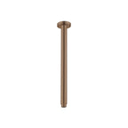 Nero Round Ceiling Arm 300mm Brushed Bronze