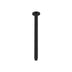 Nero Round Ceiling Arm 300mm Matte Black