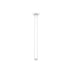 Nero Round Ceiling Arm 300mm Matte White