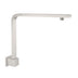 Nero Square Swivel Shower Arm Brushed Nickel