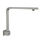 Nero Square Swivel Shower Arm Gun Metal