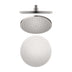 Nero Opal Air Shower Head Brushed Nickel