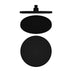 Nero Opal Air Shower Head Matte Black