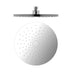 Nero 250mm ABS Round Shower Head Chrome