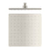 Nero 250mm ABS Square Shower Head Brushed Nickel