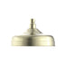 Nero York 200mm Shower Head Aged Brass