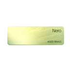 Nero Colour Sample Plate Aged Brass