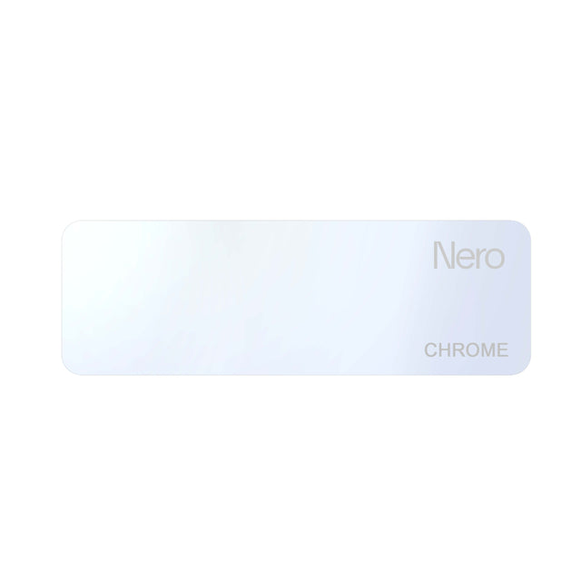 Nero Colour Sample Plate Chrome Sample Nero   