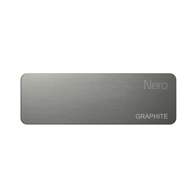Nero Colour Sample Plate Graphite Sample Nero   