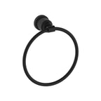 Nero York Towel Ring Matte Black