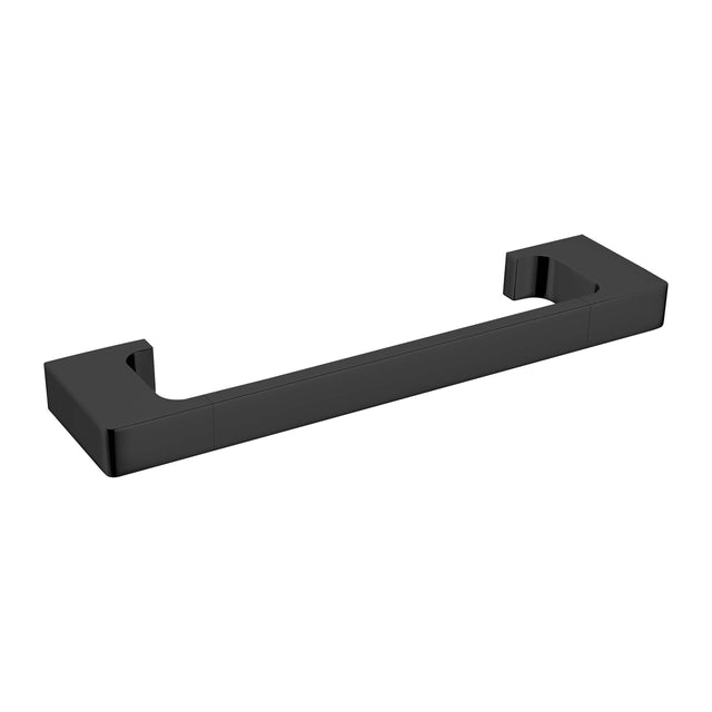 Nero Pearl Hand Towel Rail Matte Black Bathroom Accessories Nero   