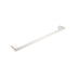 Nero Bianca Single Towel Rail 600mm Brushed Nickel