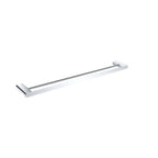 Nero Bianca Double Towel Rail 800mm Chrome