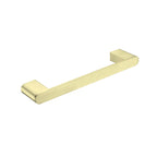 Nero Bianca Hand Towel Rail Brushed Yellow Gold