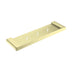 Nero Bianca Shower Shelf Brushed Yellow Gold