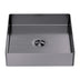 Nero Square 400mm Stainless Steel Basin Graphite