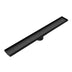 Nero Tile Insert V Channel 900x106mm Floor Grate 90mm Outlet Matte Black