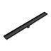 Nero Tile Insert V Channel 900x82mm Floor Grate 50mm Outlet Matte Black