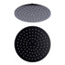 Nero 200mm Round Shower Head Matte Black
