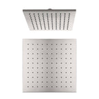 Nero 250mm Square Shower Head Brushed Nickel