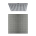 Nero 250mm Square Shower Head Gun Metal