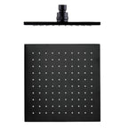 Nero 250mm Square Shower Head Matte Black