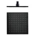 Nero 250mm Square Shower Head Matte Black