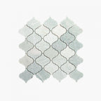 Marble Mosaic Baroque 75mm Honed Ming Green