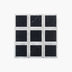 Marble Mosaic Border 100x100mm Honed Nero Marquina and Carrara