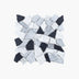 Marble Mosaic Crazy Pave Varies Honed Bardiglio Sample