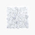 Marble Mosaic Crazy Pave Varies Honed Carrara
