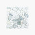 Marble Mosaic Crazy Pave Varies Tumbled Ming Green Sample