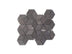 Marble Mosaic Diamond 45x78mm Honed Grey Sample