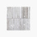 Marble Mosaic Kit Kat 15x150mm Honed Silver Grey