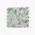 Marble Mosaic PennyRound 23x23mm Honed Ming Green