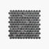 Marble Mosaic PennyRound 23x23mm Honed Pietra Grey